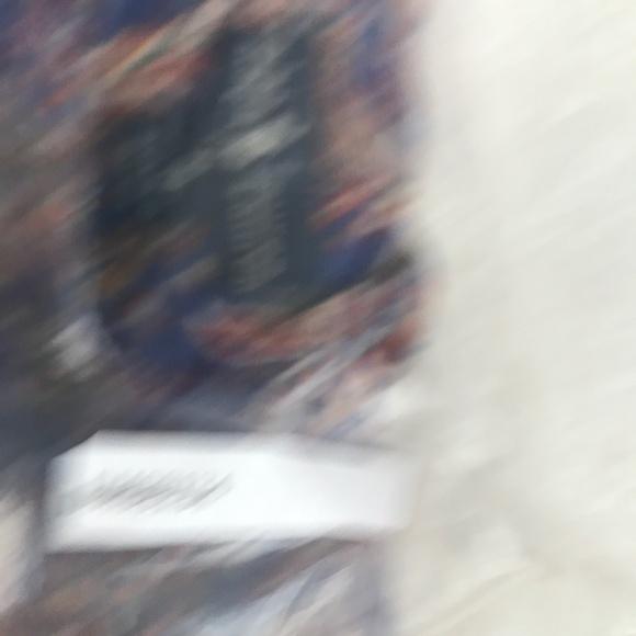 VINTAGE RALPH LAUREN CAMP SHIRT BLUE PAISLEY SHORT SLEEVE BUTTON WOMENS 14 - Picture 8 of 8